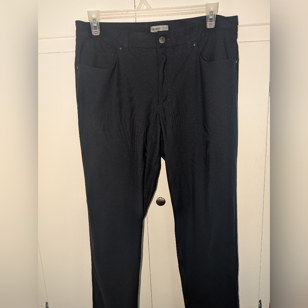 Elegant Deep Navy Dress Pants for Men